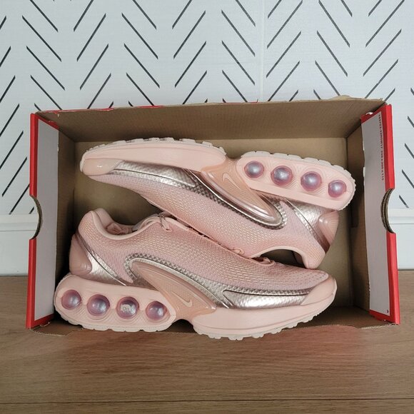 ✨Nike Air Max DN Low Size 8 Men's Shoes Sneakers Washed Peach Coral HV4861-601 - Picture 8 of 10